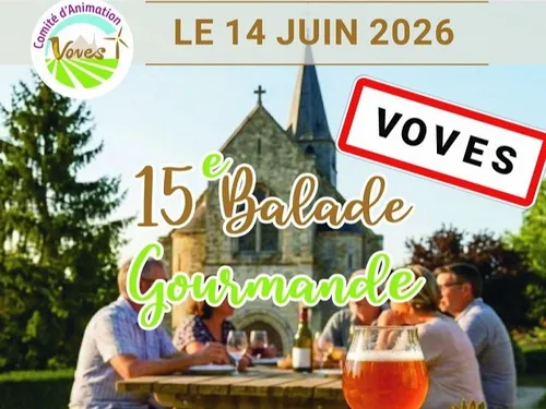 VOVES - 15ᵉ édition de la Balade Gourmande de Voves