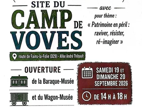 VOVES - Journée du Patrimoine : Site du Camp de Voves