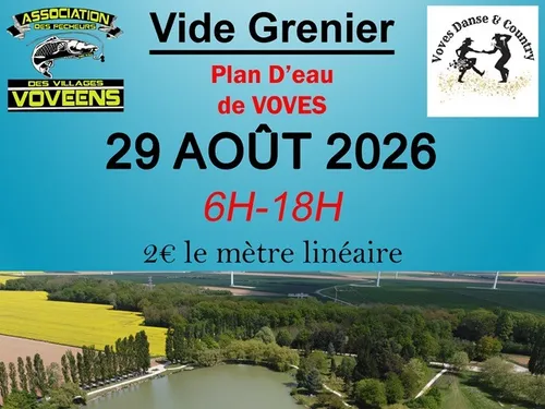 VOVES - Vide-greniers de l'association des pêcheurs