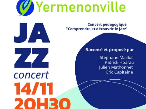 YERMENONVILLE - Concert Jazz : Du Blues au swing
