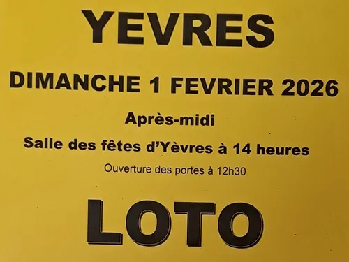 YÈVRES - Loto de l'Amicale des pompiers
