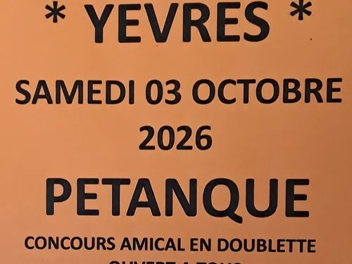 YÈVRES - Concours de pétanque