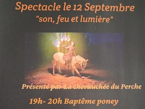 YÈVRES - Spectacle : Son, feu et lumière