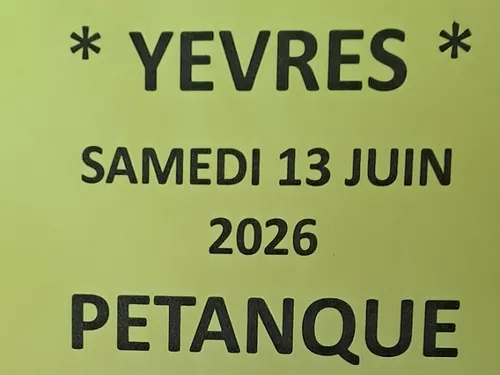 YÈVRES - Concours de pétanque