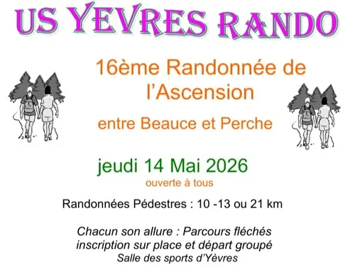 YÈVRES - 16e randonnée de l’ascension entre Beauce et Perche