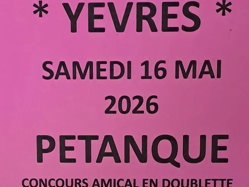 YÈVRES - Concours de pétanque