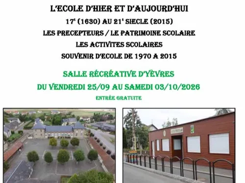 YÈVRES - Exposition : L'école d'hier et d'aujourd'hui