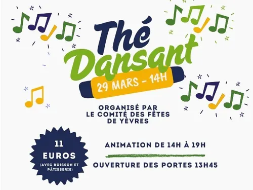 YÈVRES - Thé dansant avec Gilles Music