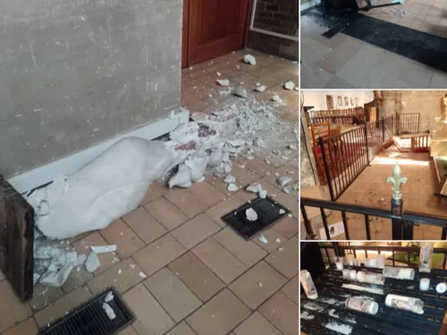 Une église vandalisée dans le Nord 