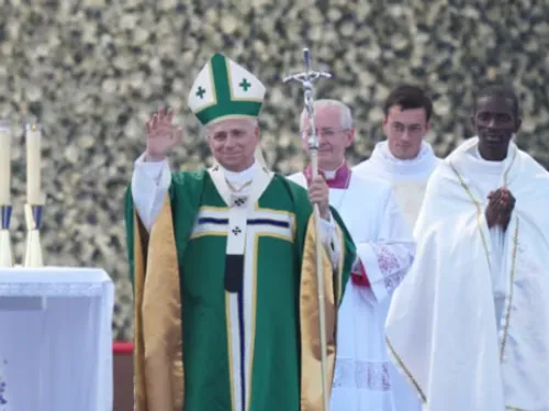 Temps fort hier de la visite du pape : Léon XIV a rencontré des...