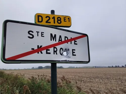 Pas de Calais : un tir d'arme à feu contre un panneau de...