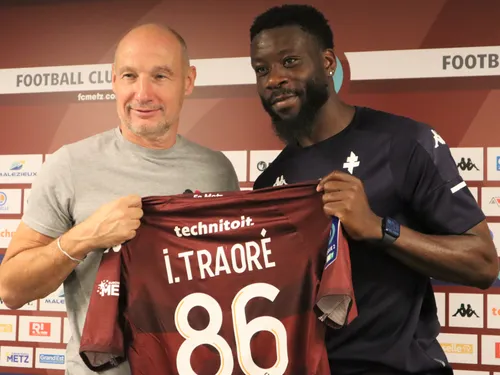 FC Metz : la présentation d’Ismaël Traoré !