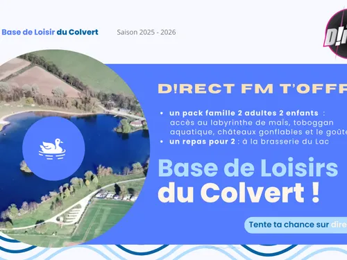 À GAGNER : VOTRE PACK POUR LA BASE DE LOISIRS DU COLVERT