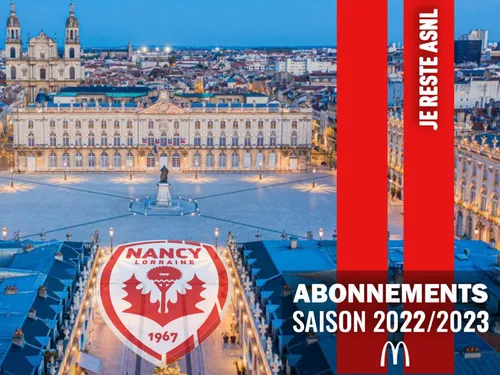 L’AS Nancy Lorraine offre un abonnement à vie au 1967e abonné !