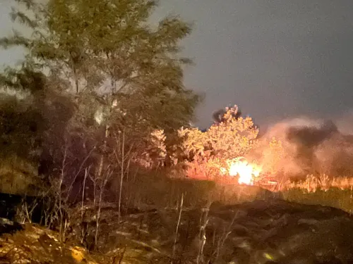 Plusieurs départs de feu suspects cette nuit à Marly !