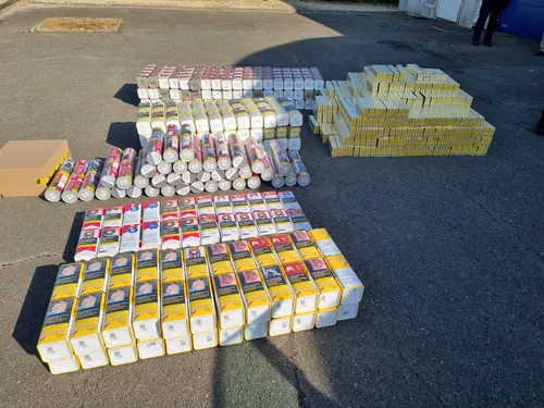 Gendarmerie: 550 cartouches de cigarettes saisies à la frontière
