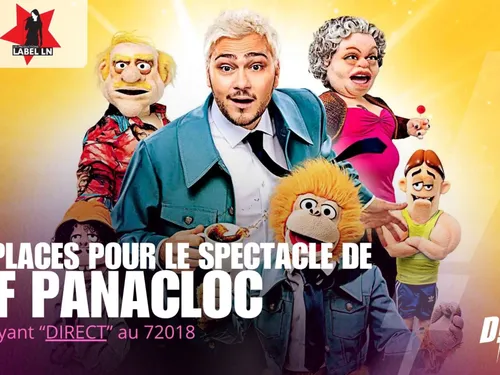 À GAGNER : VOS PLACES POUR LE SPECTACLE DE JEFF PANACLOC À NANCY