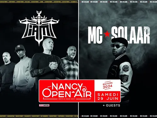 Nancy Open Air : Vos places pour I AM + MC SOLAAR