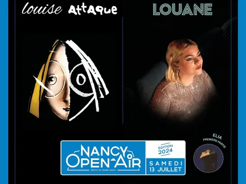LOUANE ET LOUISE ATTAQUE SUR LA SCENE DU NANCY OPEN AIR 