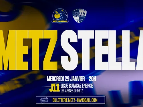 Metz Handball : gagnez vos places pour le match face à Stella...