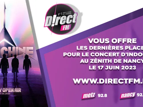 Tenter de gagner vos places pour le concert d’Indochine 