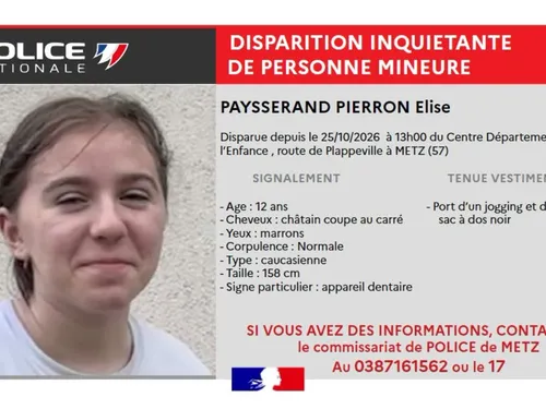 Moselle : la police lance un avis de recherche pour une «...