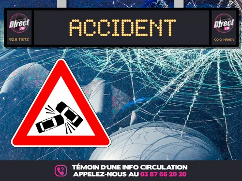 Info trafic : Un accident et de gros ralentissements sur la RN431...