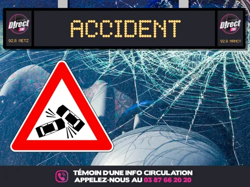 Info trafic : accident et ralentissements ce matin boulevard du...