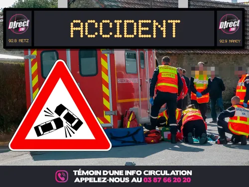 Info trafic : Accident et ralentissement sur l’A33 à la hauteur de...