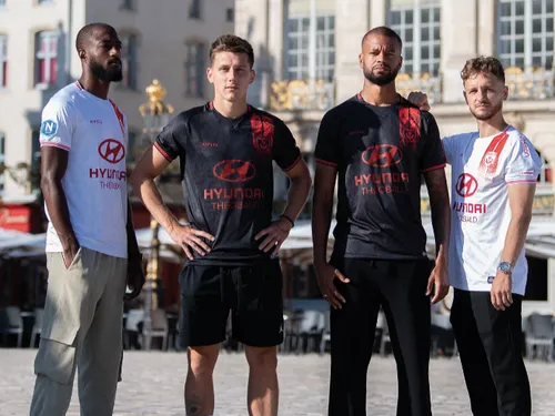 Football : l’ASNL présente ses maillots pour la saison 2024-2025