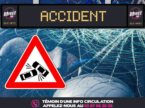 Info trafic : accident entre deux poids lourds sur l’A31