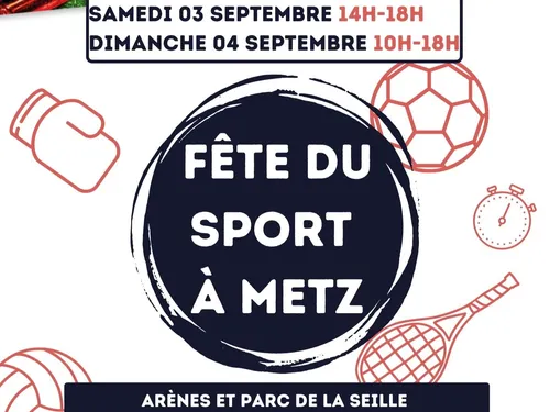 La fête du sport revient début septembre à Metz !