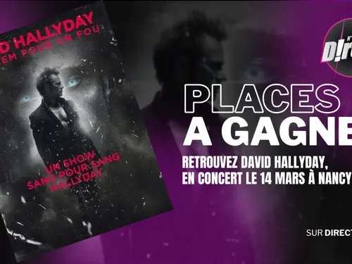 CONCERT : GAGNEZ VOS PLACES POUR DAVID HALLYDAY