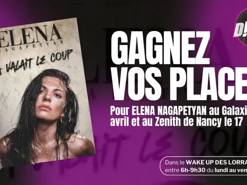A gagner cette semaine dans le wake up des lorrains : vos places...