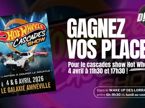 A GAGNER CETTE SEMAINE DANS LE WAKE UP DES LORRAINS : VOS PLACES...