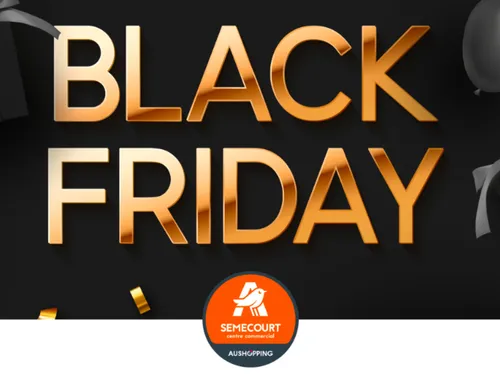 Pour fêter le BLACK FRIDAY, le WAKE UP t'emmène chez AUSHOPPING à...