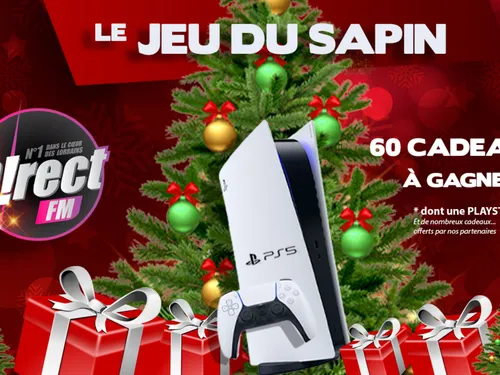 Le jeu du sapin de Noël fait son retour sur D!RECT FM