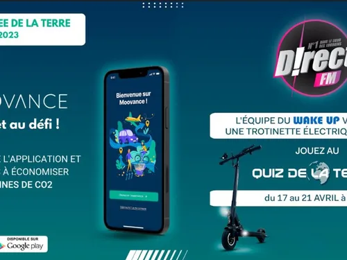 A gagner cette semaine dans le wake up : une trottinette électrique...