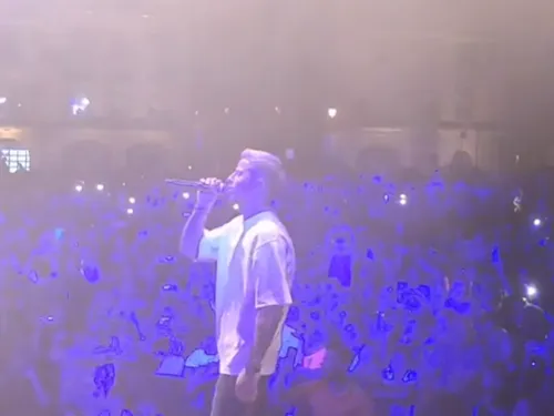 Concert nocturne de Yanns et feu d’artifice à Pokeyland