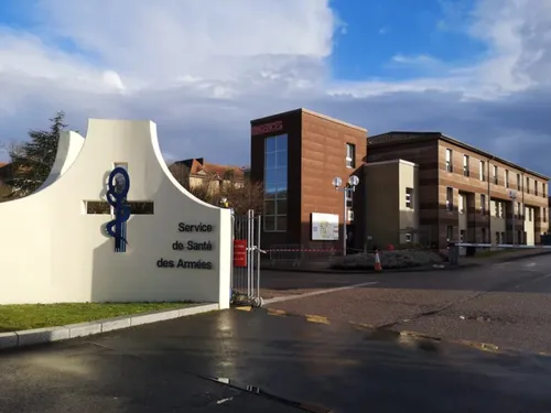 Hôpital militaire Legouest à Metz : vers la fin du service des...