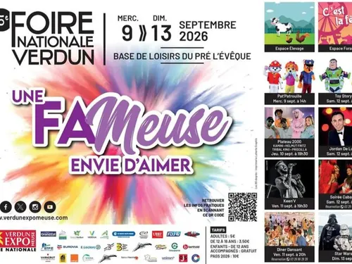 Meuse : Top départ de la 45e Foire Nationale de Verdun