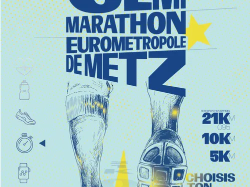 Un semi-marathon à Metz en mai 