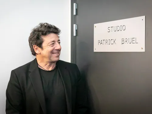 Patrick Bruel vient inaugurer son studio à D!RECT FM