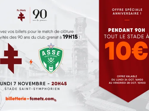 90 ans du FC Metz : Un soir de fête lors de la réception de l’AS...