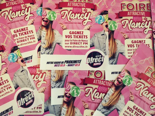 Vos tickets pour la Foire Attractive de Nancy