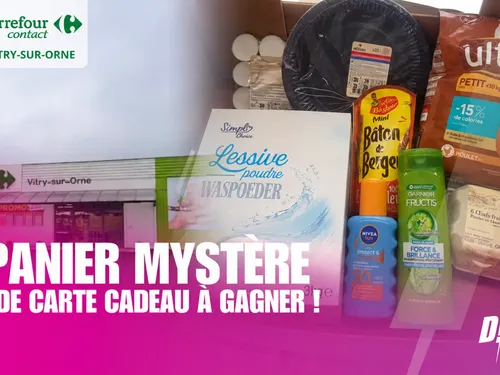 Gagnez 100€ chaque vendredi avec Le Panier Mystère Direct FM