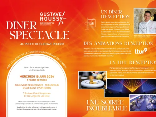 Un chef étoilé cuisine au Gala Gustave Roussy !