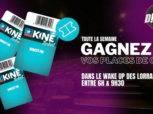 A gagner cette semaine dans le wake Up : Vos places de cinéma 