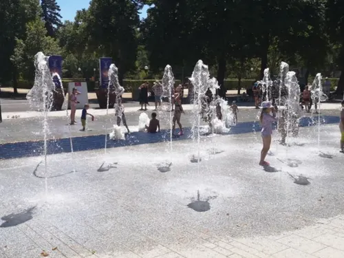 Nancy : les jets d’eau du parc de la pépinière sont de retour