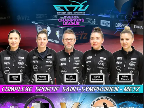 Metz TT : la billetterie pour la finale de la Ligue des Champions...